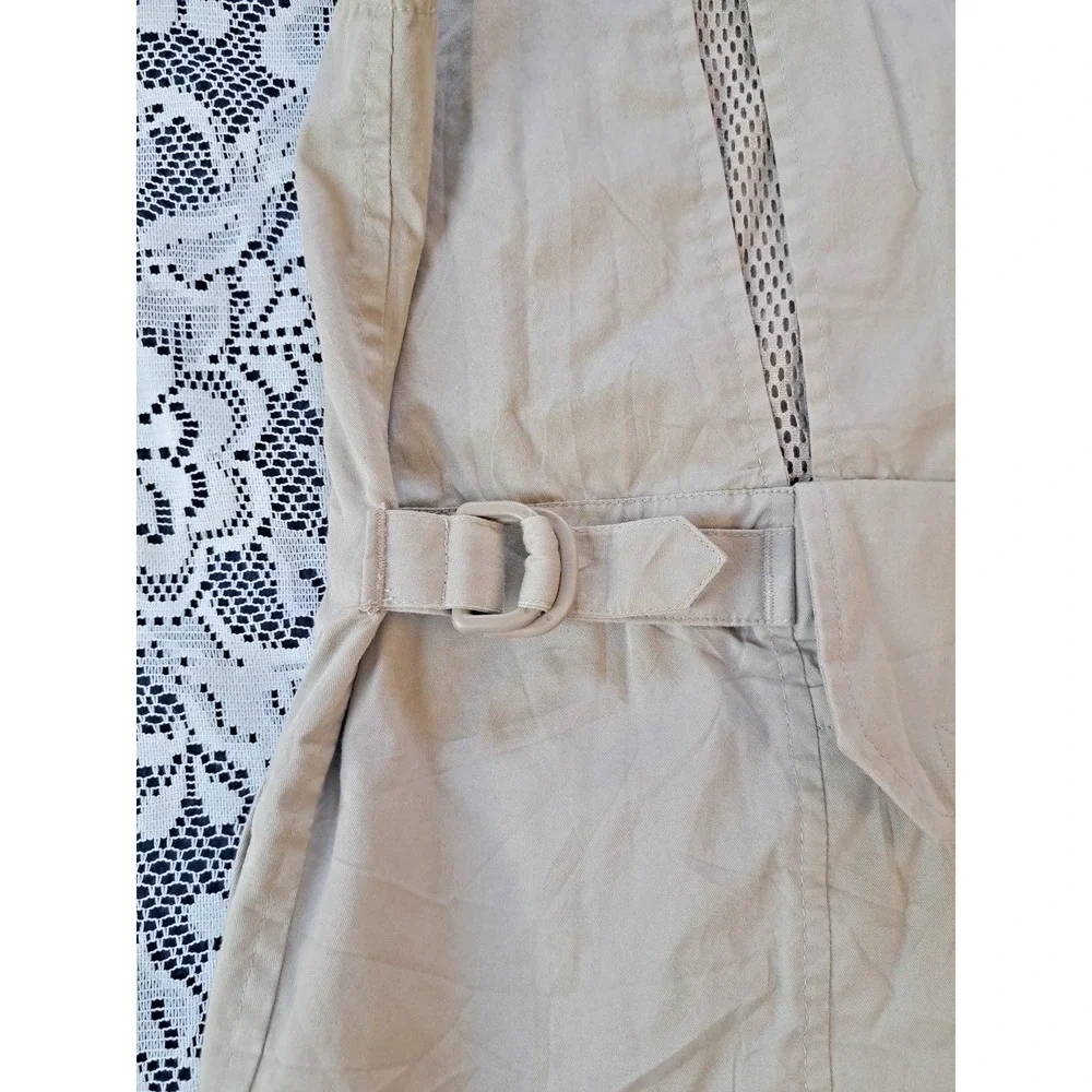 KODAK Attaccapami Photographers Vest L Khaki Adjustable‎ Vented Multiple Pockets
